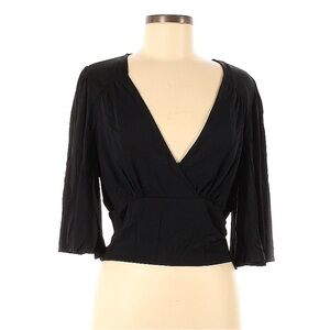 Anthropologie jersey knit batwing sleeve top